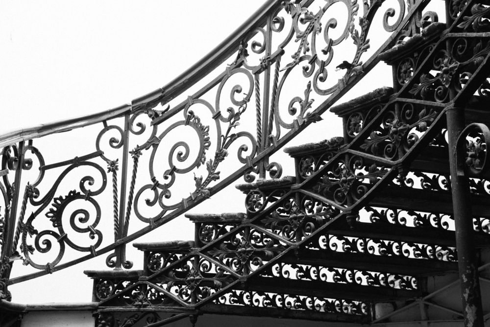caractéristiques d'un escalier en fer forgé